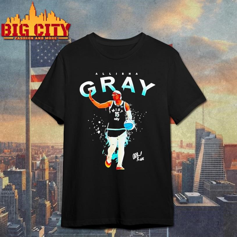 Allisha Gray Unrivaled Basketball Signature Shirt