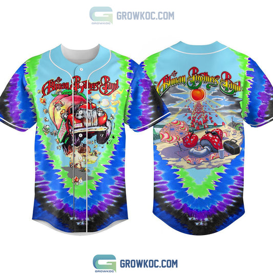 Allman Brothers Band Art Design Baseball Jersey