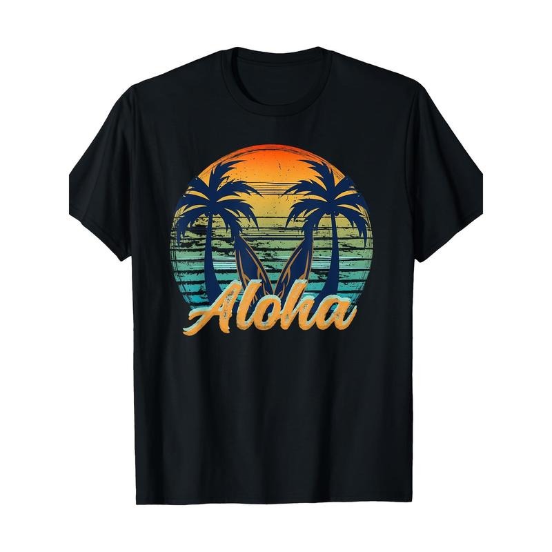 Aloha Beach Island T-shirt -100% cotton Made in USA Hoodie, Sweatshirt | WearSparks.com