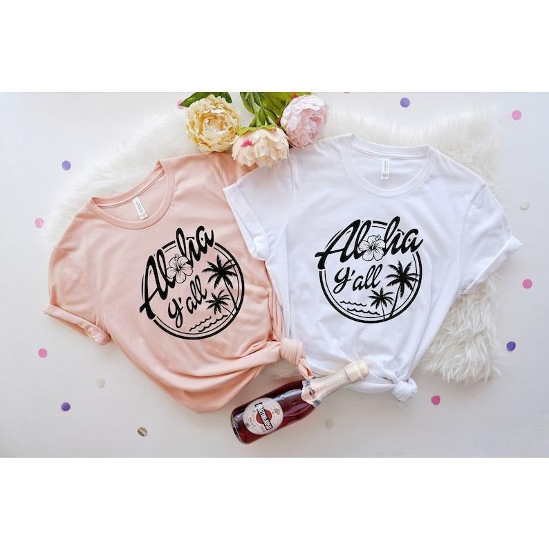 Aloha Y'all Shirt, Hawaii Vacation Shirt, Hawaii Tshirt, Hawaii Family Matching Shirt, Hawaii Trip Shirts, Hawaii Cruise...