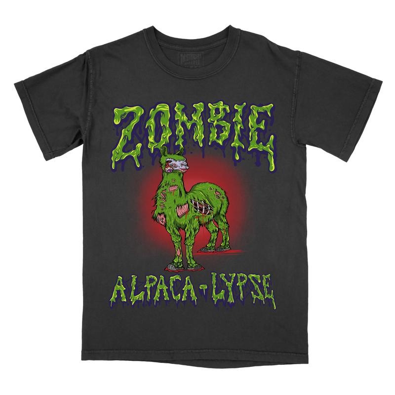 Alpaca-Lypse - Comfort Colors Graphic Tee Casual Clothing Hoodie, Sweatshirt | WearSparks.com