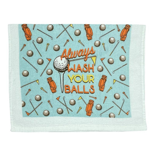 Always Wash Your Balls Funny Clean Golf Ball Tea Towel Funny Dish Towels Soft Adsorbent Tea Towel T-Shirts, Hoodie,...