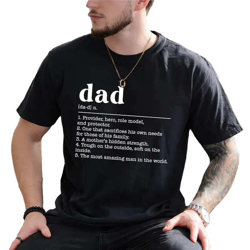 Amazing Daddy Graphic Tee, World's Best Dad Shirt, Step Dad Unhinged Tee, Christmas Gifts For Daddy, Birthday Gift For...
