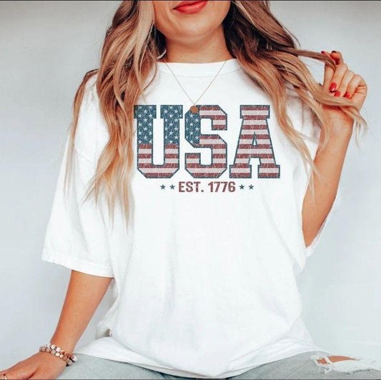 America T-Shirt, Vintage USA T-shirt, 4th of July, 4th of July T-Shirt, Independence Day T-Shirt Hoodie, Sweatshirt
