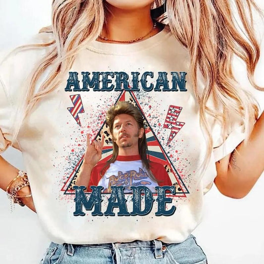 American Made T-Shirt, Joe Dirt 4th Of July Sweatshirt, Joe Dirt Merica Tee Shirt, Happy Fourth Of July Tee, Patriotic...