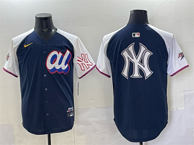 American League New York Yankees Team Big Logo Navy Alternate 2025 All-Star