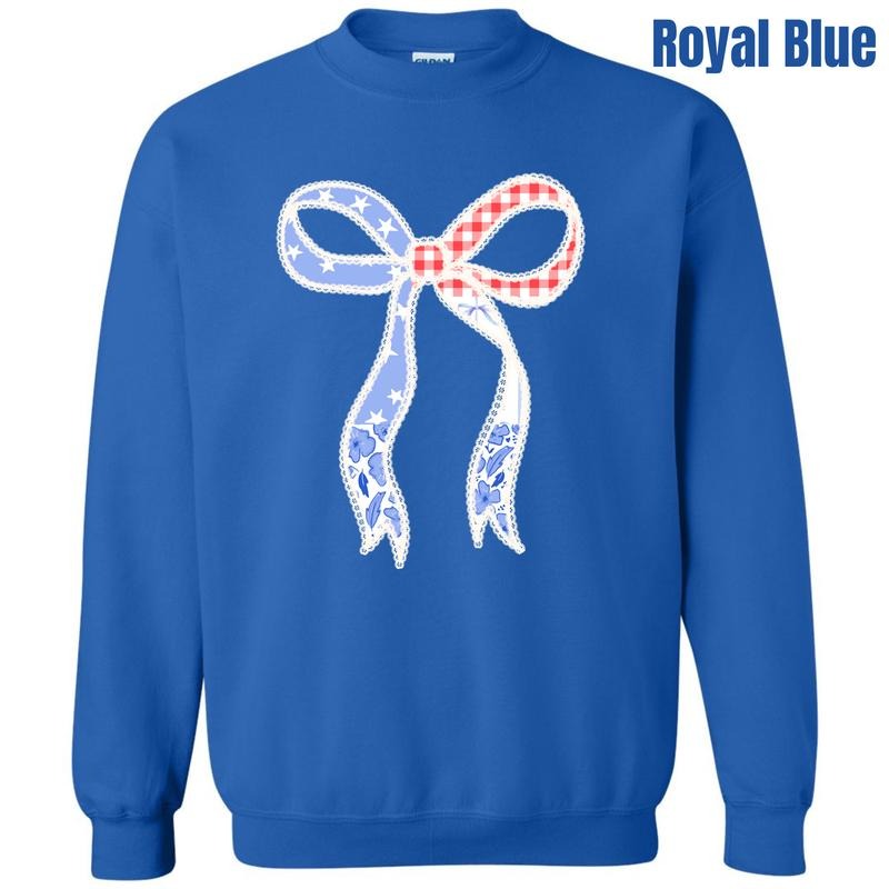 Americana Bow Sweatshirt 'NLB' T-Shirts, Hoodie | WearSparks.com