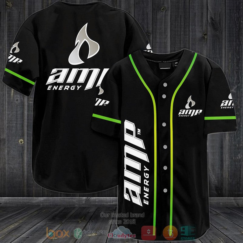 Amp Energy Baseball shirt