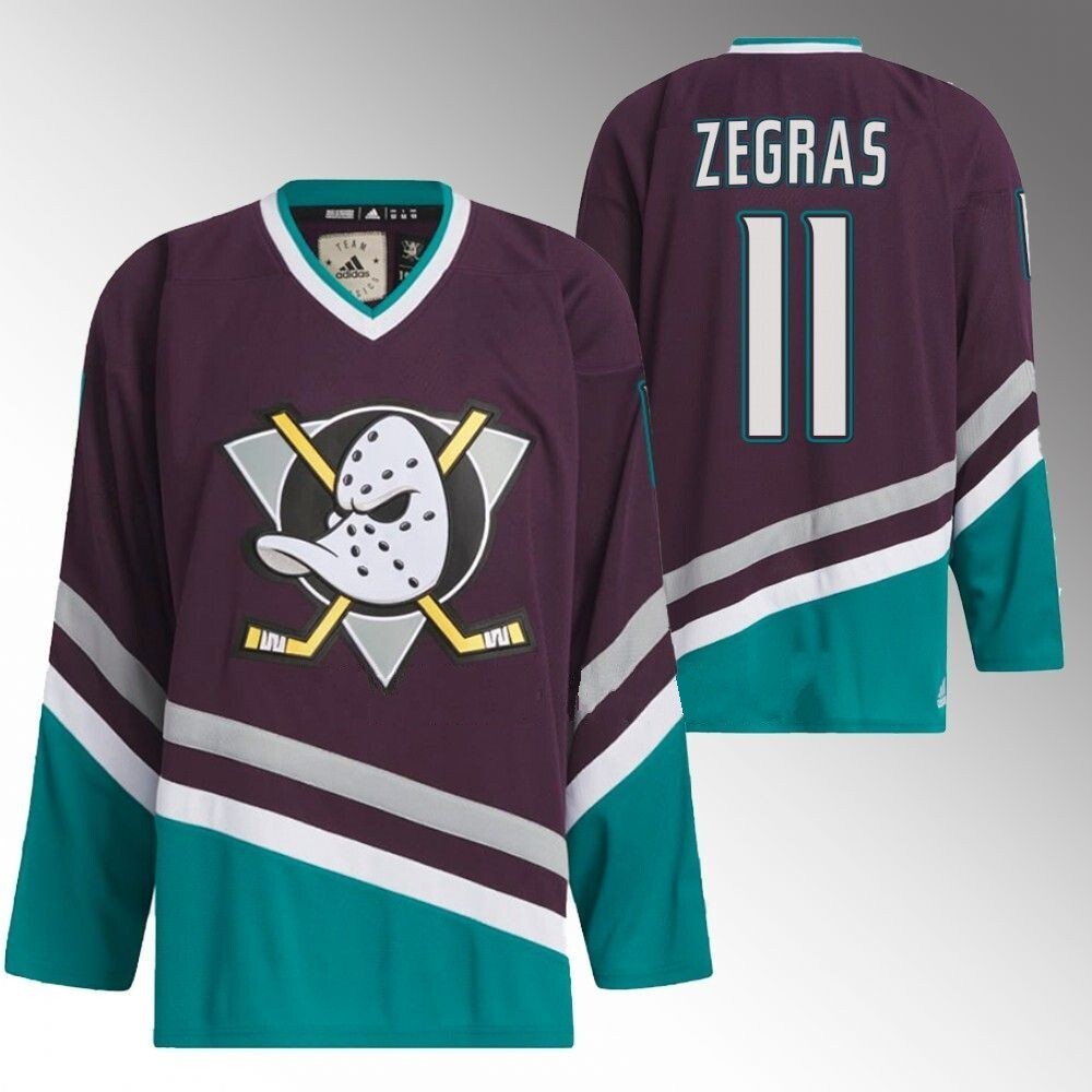 Anaheim Ducks #11 Trevor Zegras Black Team Classics 1993 Hockey Jersey_conew1