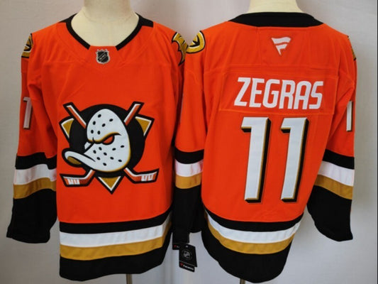 Anaheim Ducks #11 Trevor Zegras Ducks