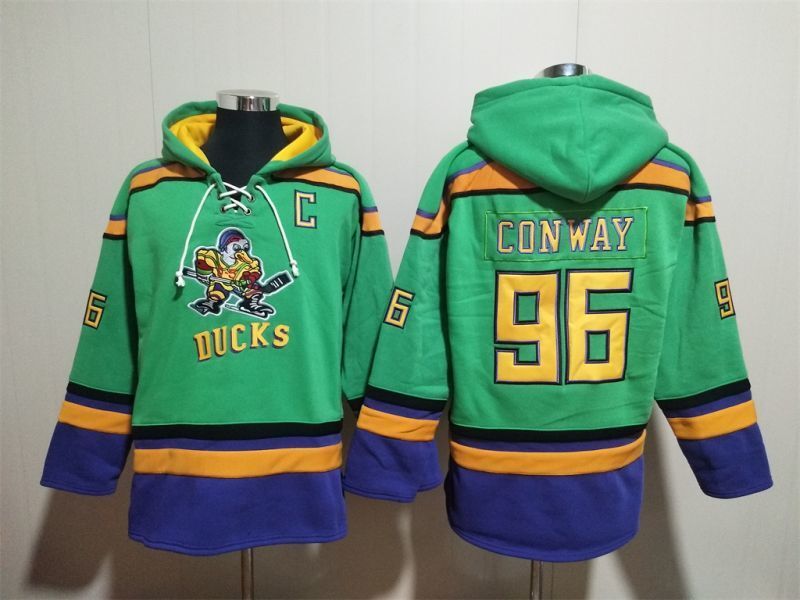 Anaheim Ducks #96 Charlie Conway Ducks Style 1