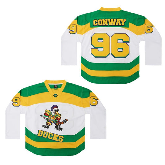 Anaheim Ducks #96 Charlie Conway Hockey Ducks 96 White Edition Style 2