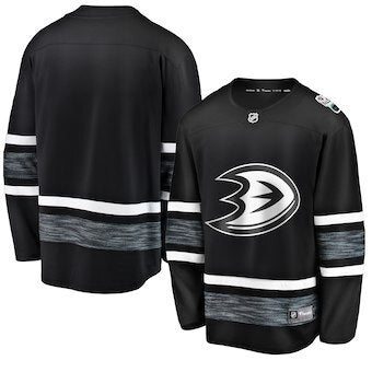 Anaheim Ducks blank black