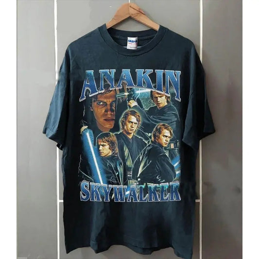 Anakin Skywalker Shirt-  Anakin Skywalker Vintage 90' Shirt-Anakin Skywalker Classic Vintage Bootleg Shirt Spandex...