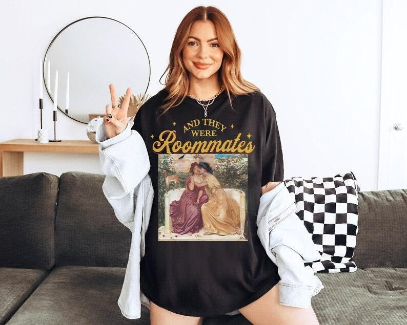 And they were roommates shirt | lesbian pride shirt | Historians would call | lesbian girlfriend gift | valentines |...