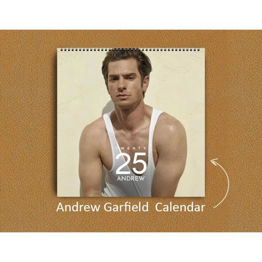 Andrew Garfield Calendar 2025 | Andrew Garfield 2025 Celebrity Wall Calendar, Wall Calendar 2025, Best Gift For Andrew...
