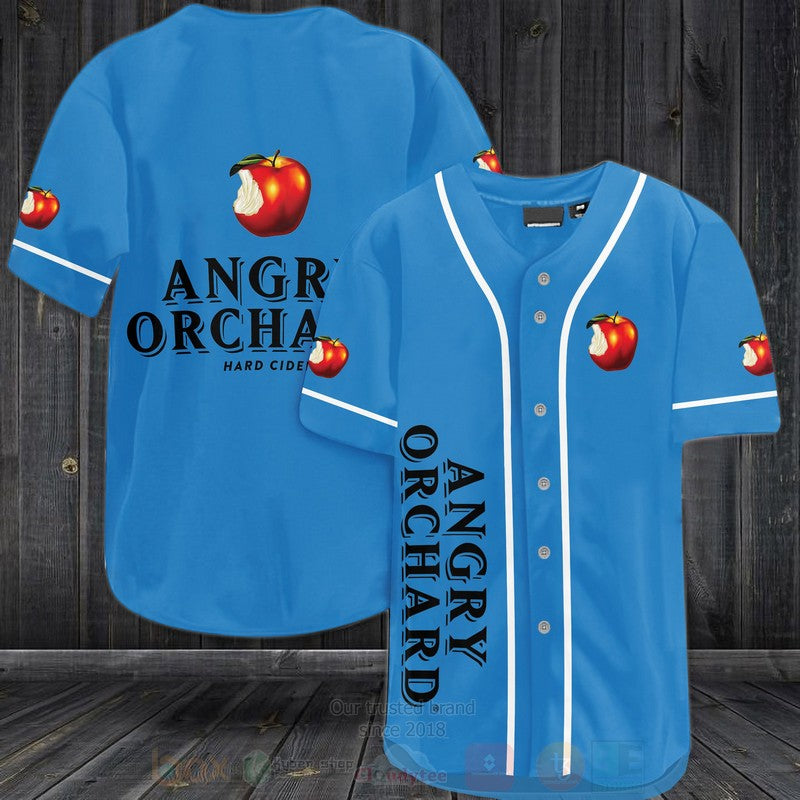 FASHION Angry Orchard Baseball Jerseys Botton Shirt