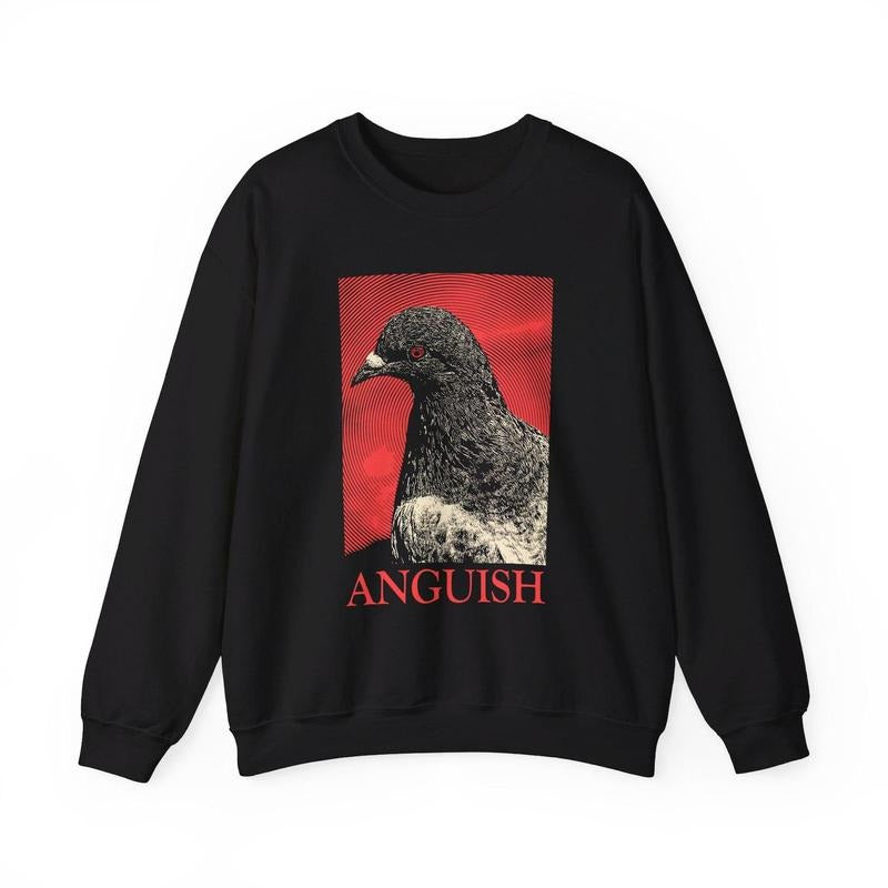 Anguish Pigeon Sweatshirt T-Shirts, Hoodie | WearSparks.com