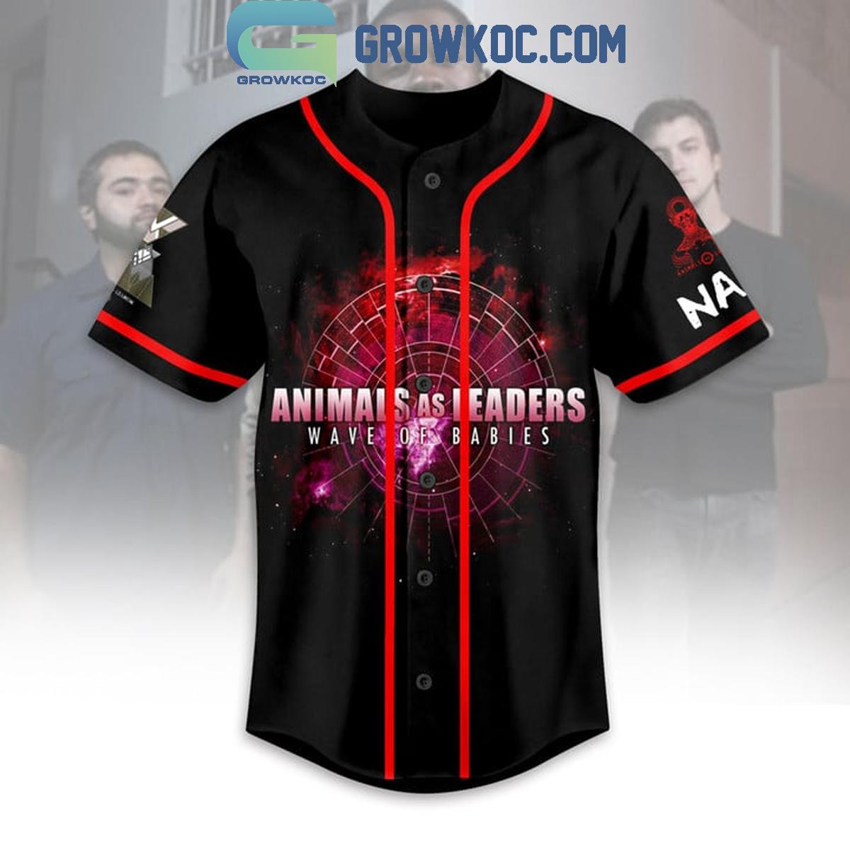 Animals As Leaders Wave Of Babies Personalized Baseball Jersey