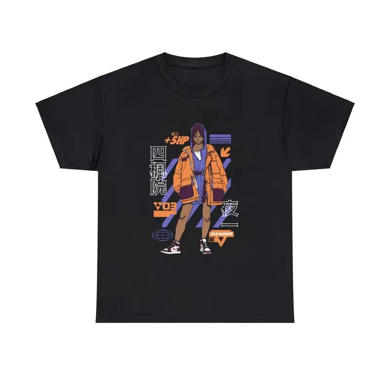 Anime Bleach Yoruichi Unisex Heavy Cotton Tee, The Big 3 Sweatshirt, Anime Womenswear Tee Hoodie | WearSparks.com