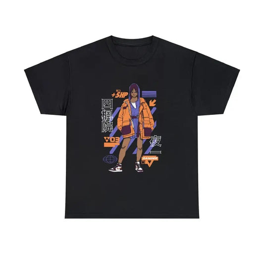 Anime Bleach Yoruichi Unisex Heavy Cotton Tee, The Big 3 Sweatshirt, Anime Womenswear Tee Hoodie | WearSparks.com