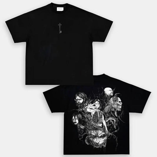 Anime Connorphilips425 Attack on Titan Oversized T-Shirt Uniseex Oversized Anime Manga  T-shirt, Gift For Anime Fan,...