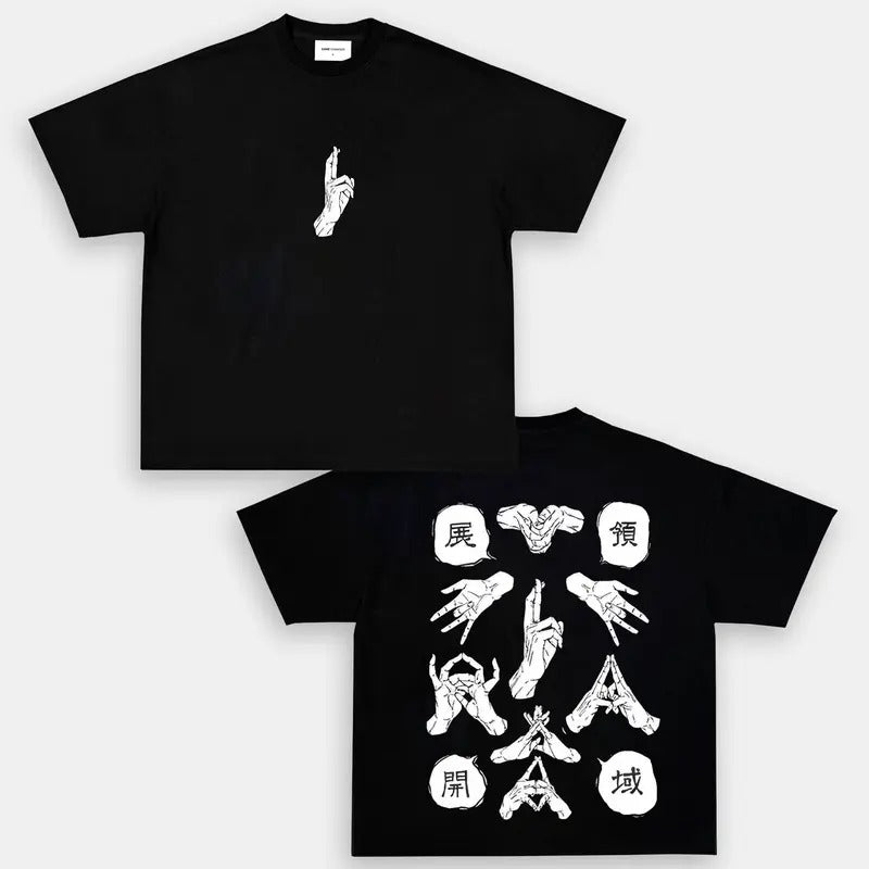 Anime Jujutsu Kaisen T-Shirt Heren Harajuku Katoenen Casual T-Shirt SHADOW WARRIOR  T-Shirts Hoodie, Sweatshirt