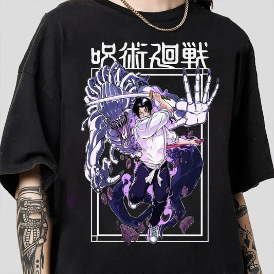 Anime Okkotsu Yuta and Rika Shirt, Graphic Anime Tee,Gift For Himg Menswear Top Hoodie, Sweatshirt | WearSparks.com
