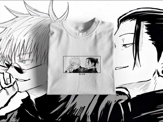Anime T-shirt Jujutsu Kaisen Merch Gojo Satoru Suguru Geto Japan Streetwear Anime Streetwear Gift Anime Fan For Him Her...