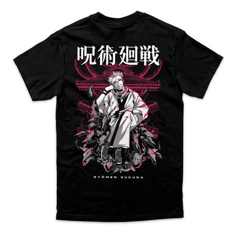 Anime shirt, Sukuna shirt, Oversize, Anime lover, Gift for anime lover, Gift shirt, Anime, Gift for him, Gift for her,...