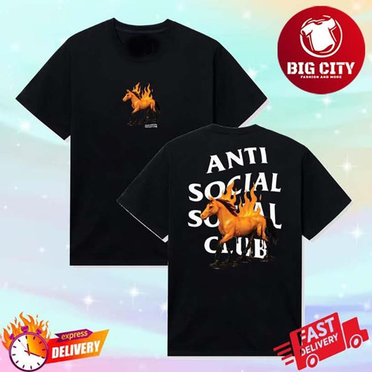 Anti Social Social Club Assc Cny Two Sided Shirt