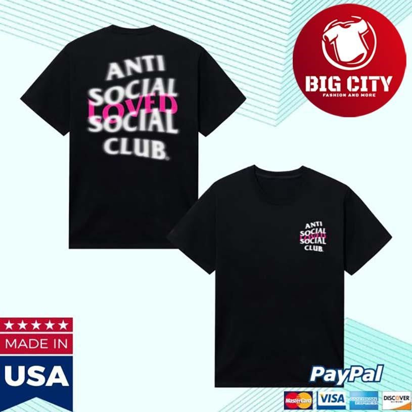 Anti Social Social Club Assc Loved Two Sided Shirt