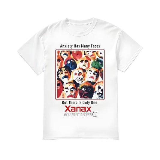 Anxiety Has Many Faces  T-shirt, sweater and Hoodie Sweatshirt | WearSparks.com
