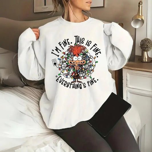 #Anxietyyy Christmas Sweatshirt, Hoodie, T