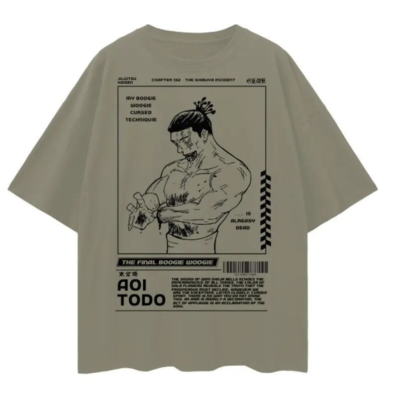 Aoi Todo Streetwear T-Shirt Front, Unisex T-shirt, Graphic tee Menswear Top Hoodie, Sweatshirt | WearSparks.com
