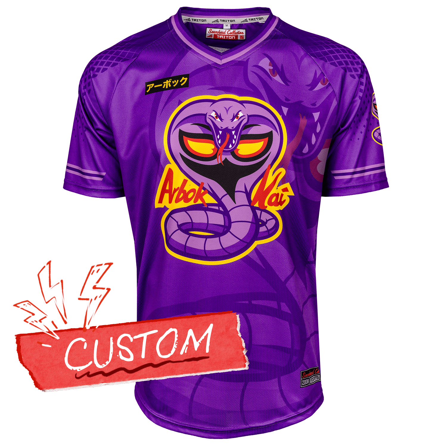 Arbok Kai PokéLeague Lifestyle Baseball Jersey *CUSTOM*