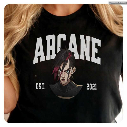 Arcane Shirt Vi,Unisex LoL Gamer Gift, Softstyle Tee, Best Gamer Gifts Fan Shirt, Unisex LoL Gift , Global Trending...