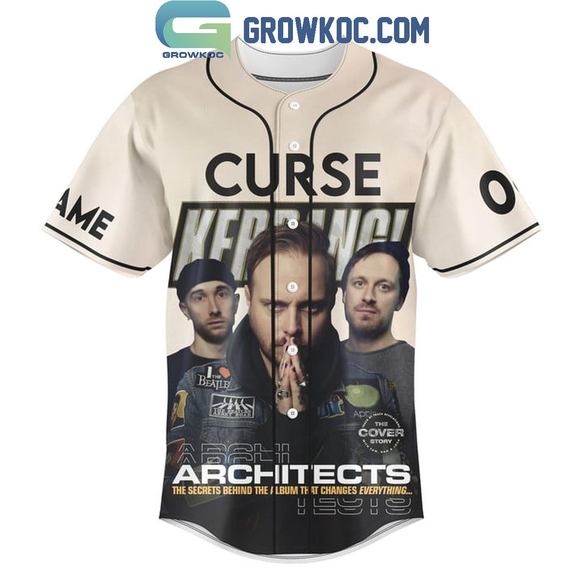 Architects North America Tour 2024 Personalized Baseball Jersey