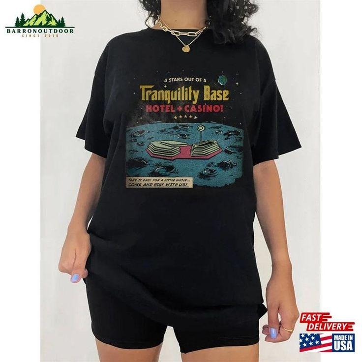 Arctic Monkey Vintage Shirt Aesthetic Tranquility Base Hotel Unisex Hoodie, Sweatshirt | WearSparks.com