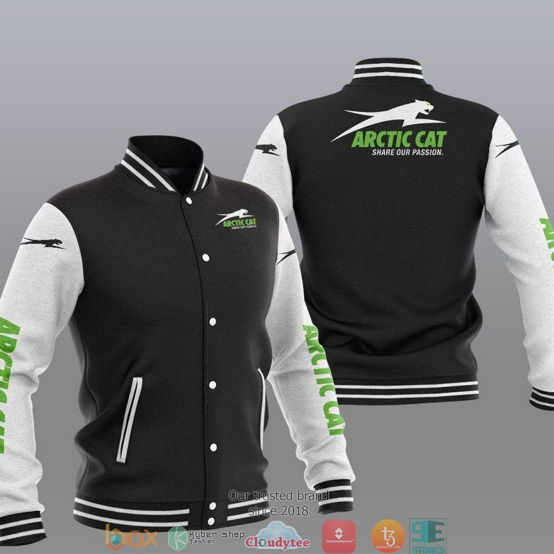Arctic Cat Car brand Baseball Jacket