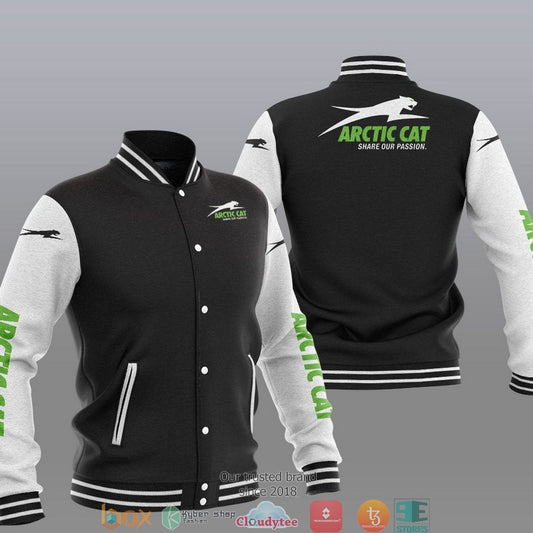 Arctic Cat Car brand Baseball Jacket