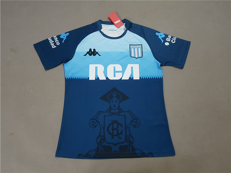 Argentine Athletics away blue soccer jersey
