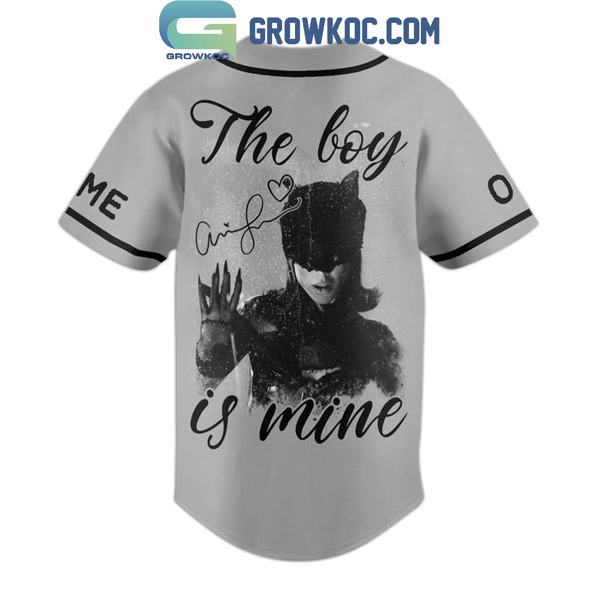 Ariana Grande The Boy Is Mine Catwoman Fan Personalized Baseball Jersey