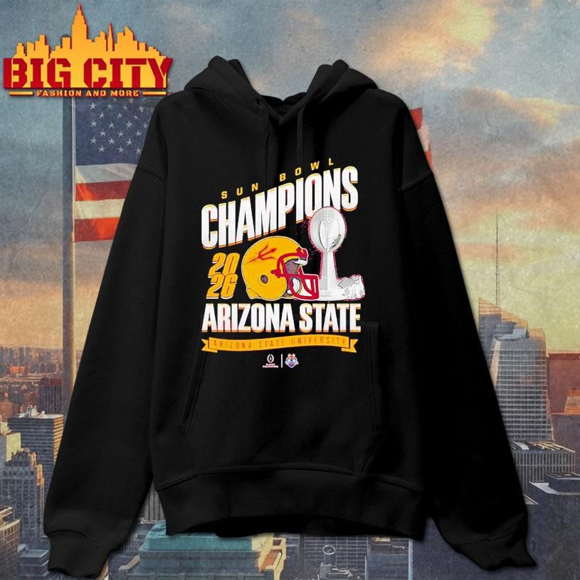 Arizona State Sun Devils Sun Bowl Champions ’25 trophy Shirt