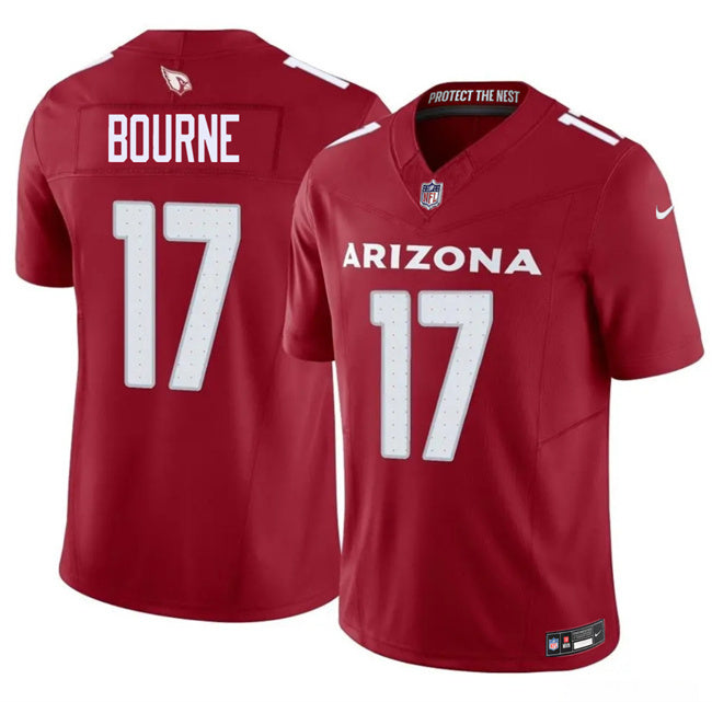 Arizona Cardinals #17 Kendrick Bourne Red 2026 F.U.S.E. Vapor Untouchable