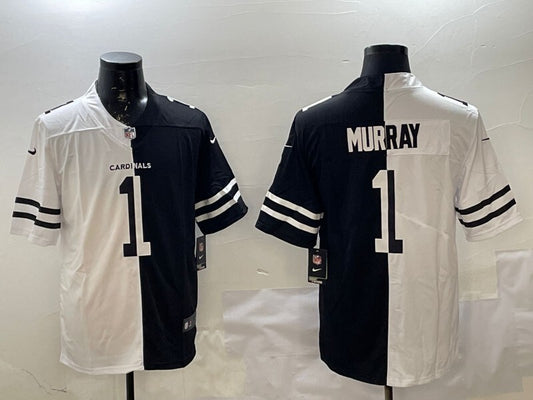 Arizona Cardinals #1 Kyler Murray Red Split Adult
