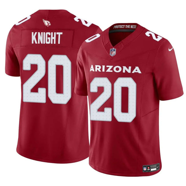 Arizona Cardinals #20 Bam Knight Red 2025 F.U.S.E. Vapor Untouchable Limited