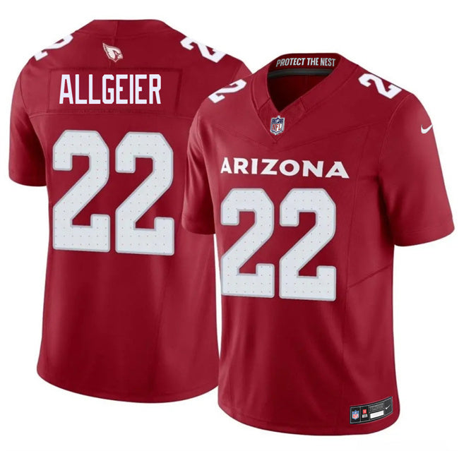 Arizona Cardinals #22 Tyler Allgeier Red 2026 F.U.S.E. Vapor Untouchable Limited