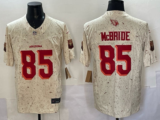 Arizona Cardinals #85 Trey McBride Red Retro 5 Edition
