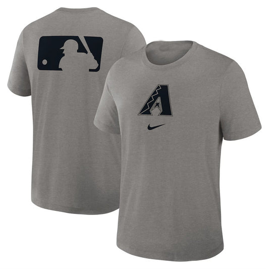 Arizona Diamondbacks Grey Early Work Tri-Blend Dri-FIT T-Shirt